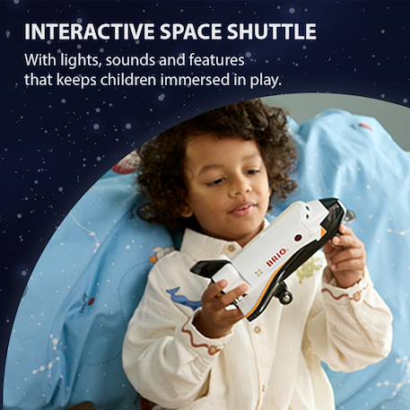 Navette de l'espace Blanc 4 - vertbaudet enfant 