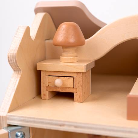 La maison de poupées aux écureuils Beige 4 - vertbaudet enfant 