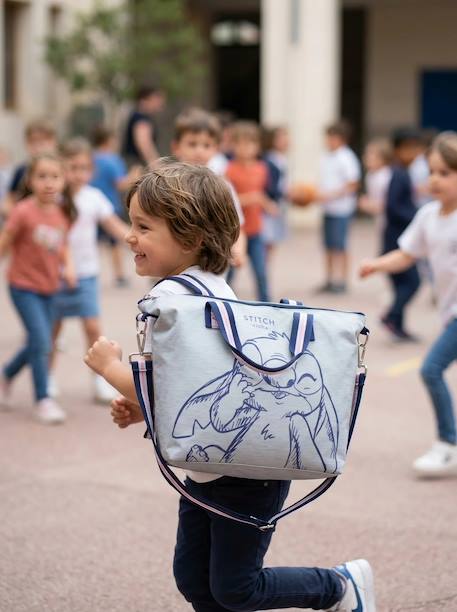 Grand sac cabas stitch enfant Gris 2 - vertbaudet enfant 