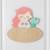 Plaque de porte personnalisable Beige+Blanc+Bleu+Gris+Jaune+Marron+Orange+Rose+Violet 29 - vertbaudet enfant 