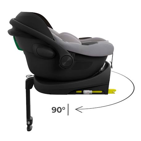 Siège Auto Kinderkraft I-LITE avec base ENDURA SAFE FX ISOFIX 40-87 cm + Organisateur de voiture Beige+Gris+Noir 9 - vertbaudet enfant 