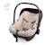 Siège Auto Kinderkraft I-LITE avec base ENDURA SAFE FX ISOFIX 40-87 cm + Organisateur de voiture Beige+Gris+Noir 4 - vertbaudet enfant 