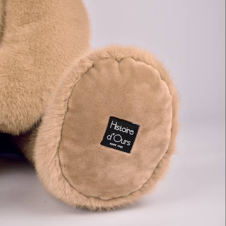 Ours en peluche clémentin 80 cm Beige+Marron 5 - vertbaudet enfant 
