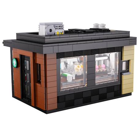 La maison du café 768 pièces Noir 6 - vertbaudet enfant 