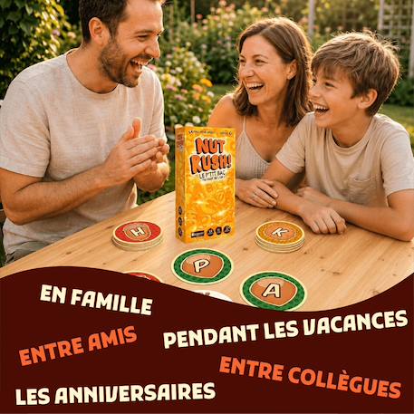 Nut rush ! Jeu d'ambiance Jaune 3 - vertbaudet enfant 
