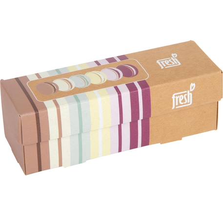 Macarons en bois fresh Marron 6 - vertbaudet enfant 