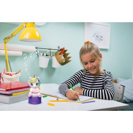 Enceinte bluetooth veilleuse licorne ROSE 3 - vertbaudet enfant 