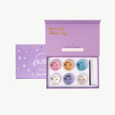 Kit de peinture pour le visage - magic garden Multicolor 1 - vertbaudet enfant 