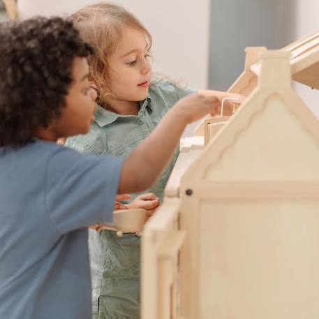 Grande maison de poupées victorienne Beige 2 - vertbaudet enfant 