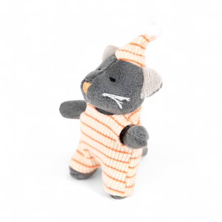 Mini peluche malo le chat Gris 4 - vertbaudet enfant 