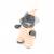 Mini peluche malo le chat Gris 4 - vertbaudet enfant 
