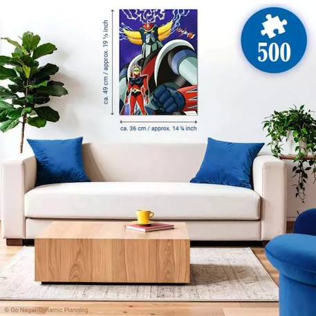Puzzle goldorak 500 pcs Noir 3 - vertbaudet enfant 