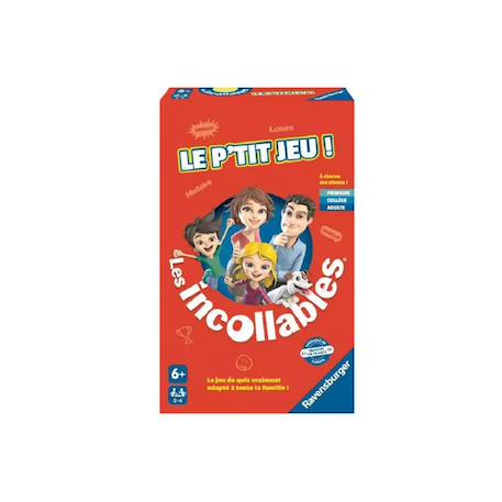 Mini jeu incollables Rouge 1 - vertbaudet enfant 
