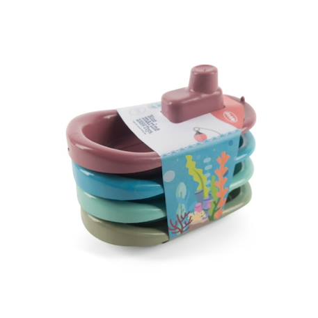 Ensemble de 4 bateaux Vert 3 - vertbaudet enfant 