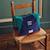 Trousse de toilette en velours high five Bleu marine+Rose 2 - vertbaudet enfant 