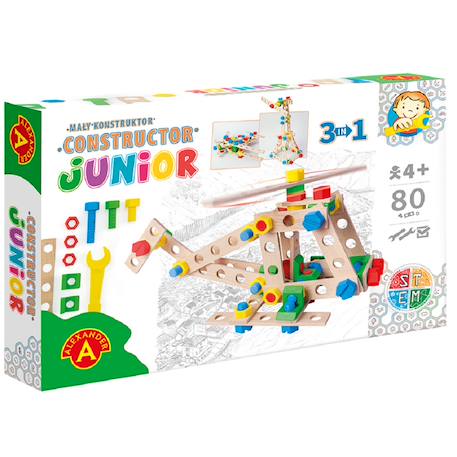 Hélicoptère constructor junior 3x1 Beige 3 - vertbaudet enfant 
