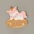 Plaque de porte personnalisable Beige+Blanc+Bleu+Gris+Jaune+Marron+Orange+Rose+Violet 6 - vertbaudet enfant 