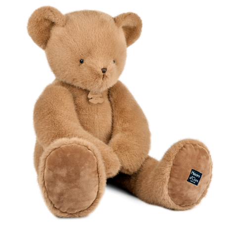 Ours en peluche clémentin 80 cm Beige+Marron 8 - vertbaudet enfant 