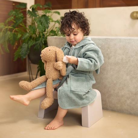 Peluche bunny riverside (37 cm) Marron 5 - vertbaudet enfant 