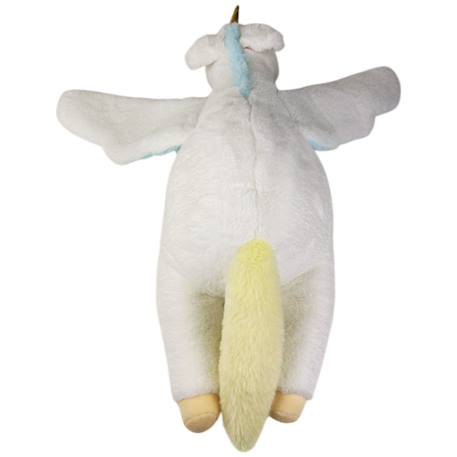Peluche nemu nemu licorne (60 cm) Blanc, bleu, doré 4 - vertbaudet enfant 