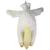 Peluche nemu nemu licorne (60 cm) Blanc, bleu, doré 4 - vertbaudet enfant 