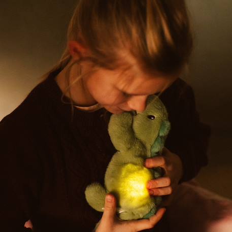 Peluche veilleuse jéroom le dinosaure vert Vert 2 - vertbaudet enfant 