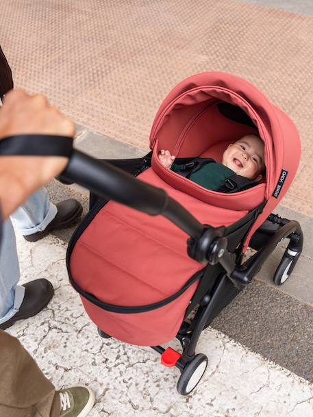 Nacelle poussette YOYO5 noir+pêche+taupe+terracotta+vert sapin 24 - vertbaudet enfant 