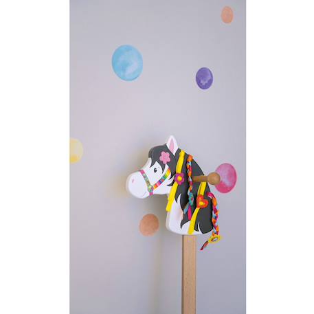 Cheval à bâton lili Blanc 5 - vertbaudet enfant 