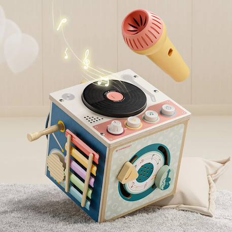 Cube d'activité musicale Beige 2 - vertbaudet enfant 