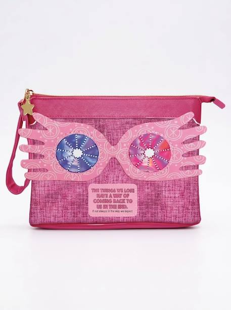 Trousse de toilette rigide harry potter luna lovegood Bleu et jaune 3 - vertbaudet enfant 