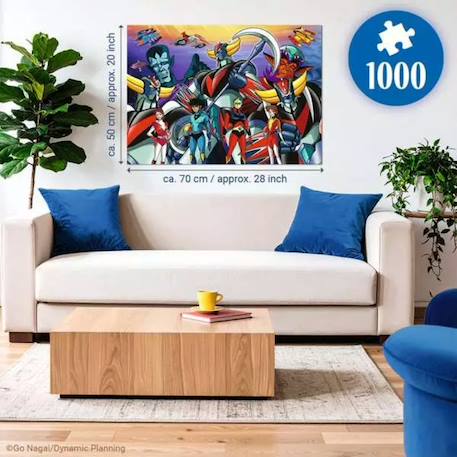 Puzzle l'univers de goldorak 1000 pcs Noir 3 - vertbaudet enfant 