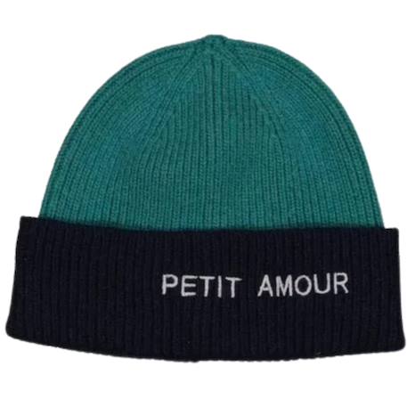 Bonnet petit amour enfant (3-6 ans) Bleu pétrol 1 - vertbaudet enfant 