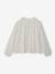 Chemise file gaze de coton imprimée personnalisable blanc imprimé+bleu chambray+doré+écru+mauve 18 - vertbaudet enfant 