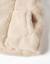 Gilet sans manches en peluche douce synthétique à capuche Blanc 4 - vertbaudet enfant 