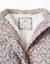 Doudoune floral avec capuche et doublure en peluche douce synthétique Beige clair 4 - vertbaudet enfant 