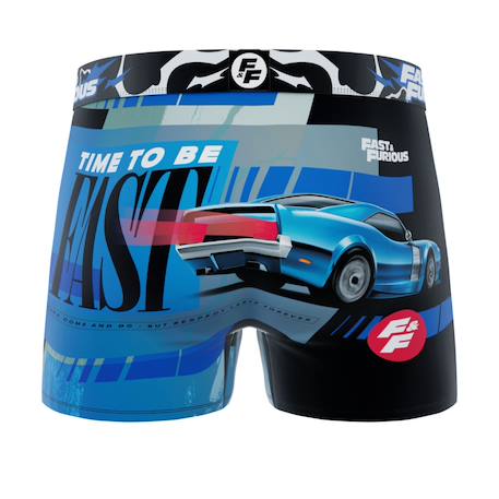 Lot de 3 boxers junior fast & furious Bleu/gris/rouge/jaune/noir 6 - vertbaudet enfant 