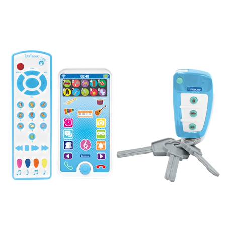 Portable, télécommande et porte-clés éducatifs BLEU 1 - vertbaudet enfant 