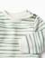 Sweat en coton peigné à rayures Blanc 3 - vertbaudet enfant 