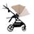 Poussette Kinderkraft YOXI réversible face ou dos route, pliage avec siège, roues increvables et accessoires inclus Beige+Gris+Noir+Vert 5 - vertbaudet enfant 
