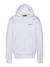 Sweatshirt zippé à capuche Blanc+Bleu jean+Orange 1 - vertbaudet enfant 