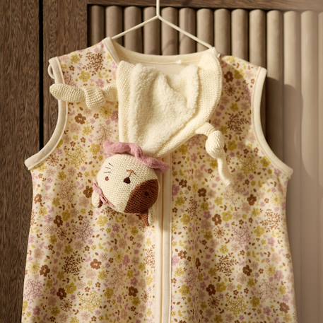 Gigoteuse en jersey de coton little waffle Beige+Ecru, jaune, noir+Ecru, marron, bleu+Rose, jaune, violet+Sand+Terracotta 21 - vertbaudet enfant 