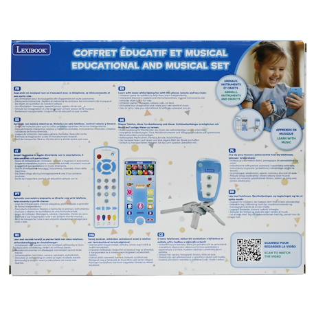 Portable, télécommande et porte-clés éducatifs BLEU 5 - vertbaudet enfant 
