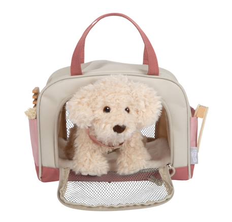 Chien avec sac et kit de soins Rose 2 - vertbaudet enfant 