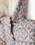 Doudoune floral avec capuche et doublure en peluche douce synthétique Beige clair 5 - vertbaudet enfant 