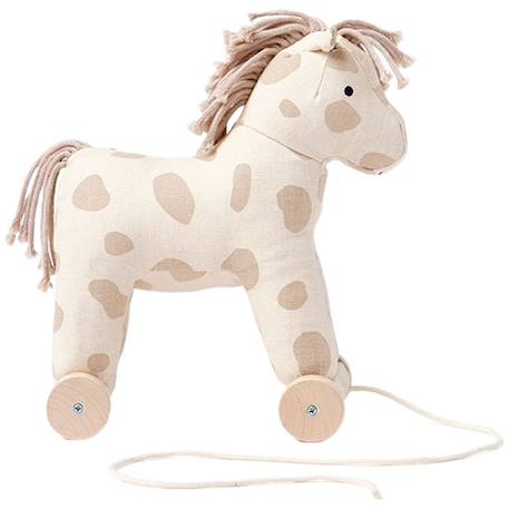 Cheval à tirer vera Ecru, beige+Marron 2 - vertbaudet enfant 