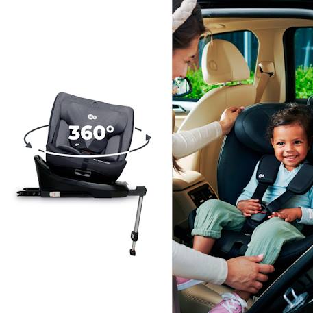 Siege auto i 360 i size pratique et confortable Gris 3 - vertbaudet enfant 