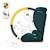 Siège auto enfant i-size 2 en 1 avec appuie-tête réglable Green 5 - vertbaudet enfant 