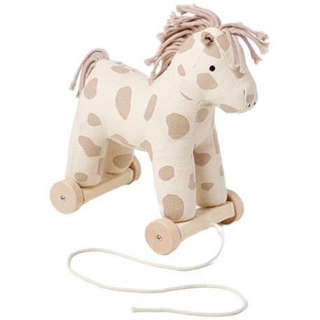 Cheval à tirer vera Ecru, beige+Marron 1 - vertbaudet enfant 