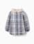 Veste à carreaux avec doublure en peluche douce synthétique Bleu 1 - vertbaudet enfant 