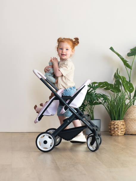 Maxi Cosi Poussette Jumeaux - beige+rose 8 - vertbaudet enfant 